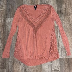 Daytrip Peach blouse